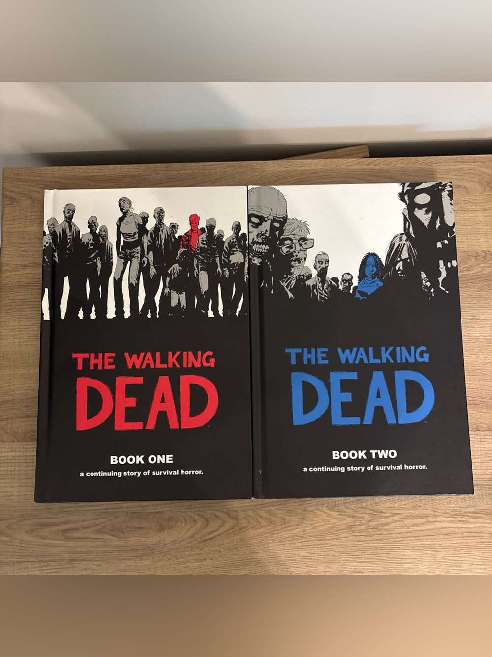 The Walking Dead Books 1&2 hardcovers - comics collects issues